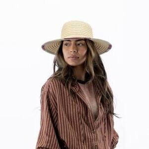 Pistil Beige and Green Sun Hat